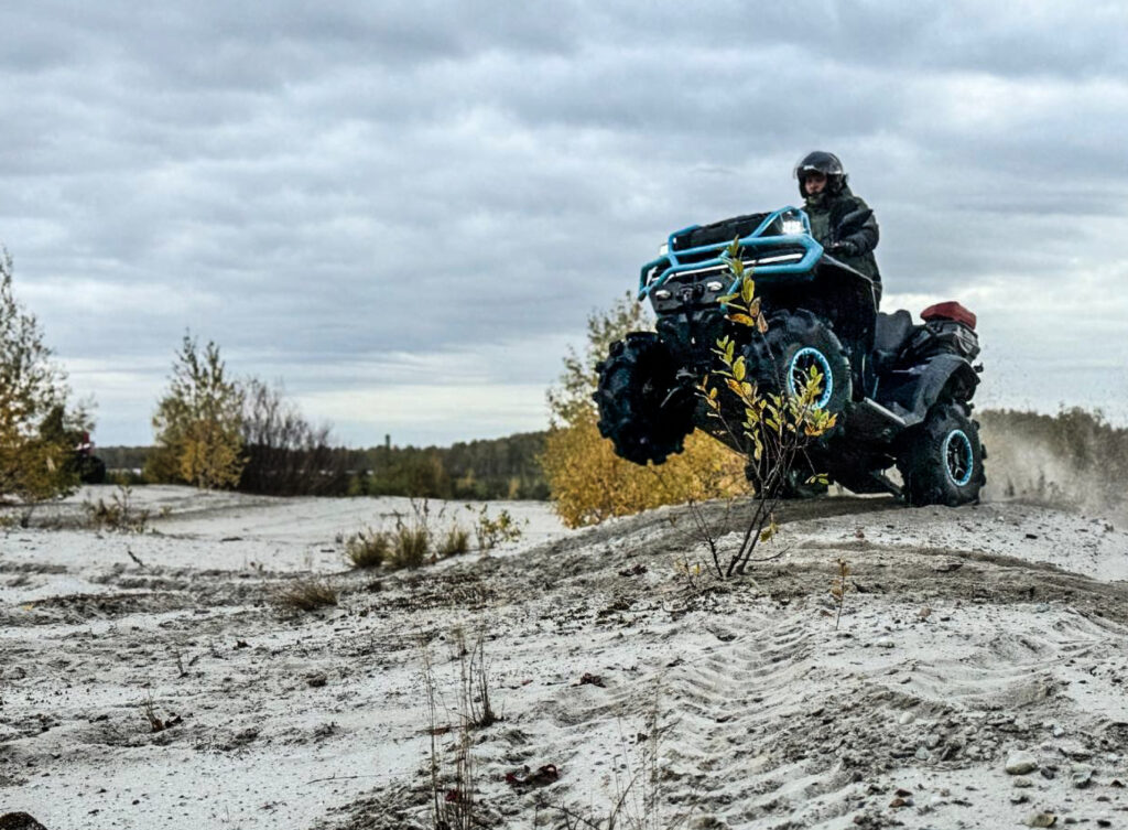 Золотая осень в Белоомуте вместе с ATVARMOR CLUB