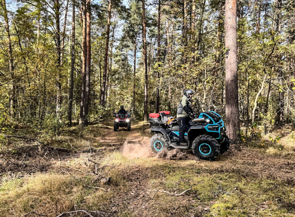 Золотая осень в Белоомуте вместе с ATVARMOR CLUB