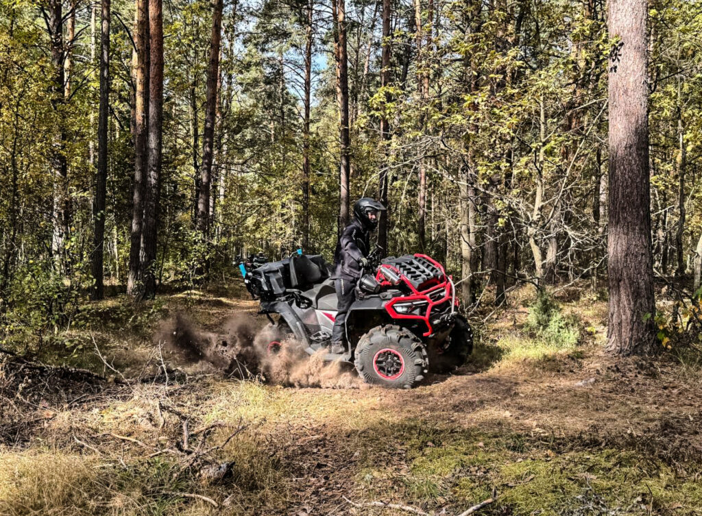 Золотая осень в Белоомуте вместе с ATVARMOR CLUB