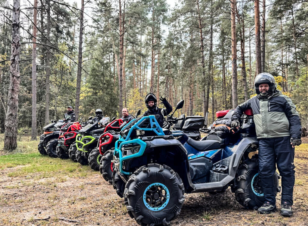 Золотая осень в Белоомуте вместе с ATVARMOR CLUB