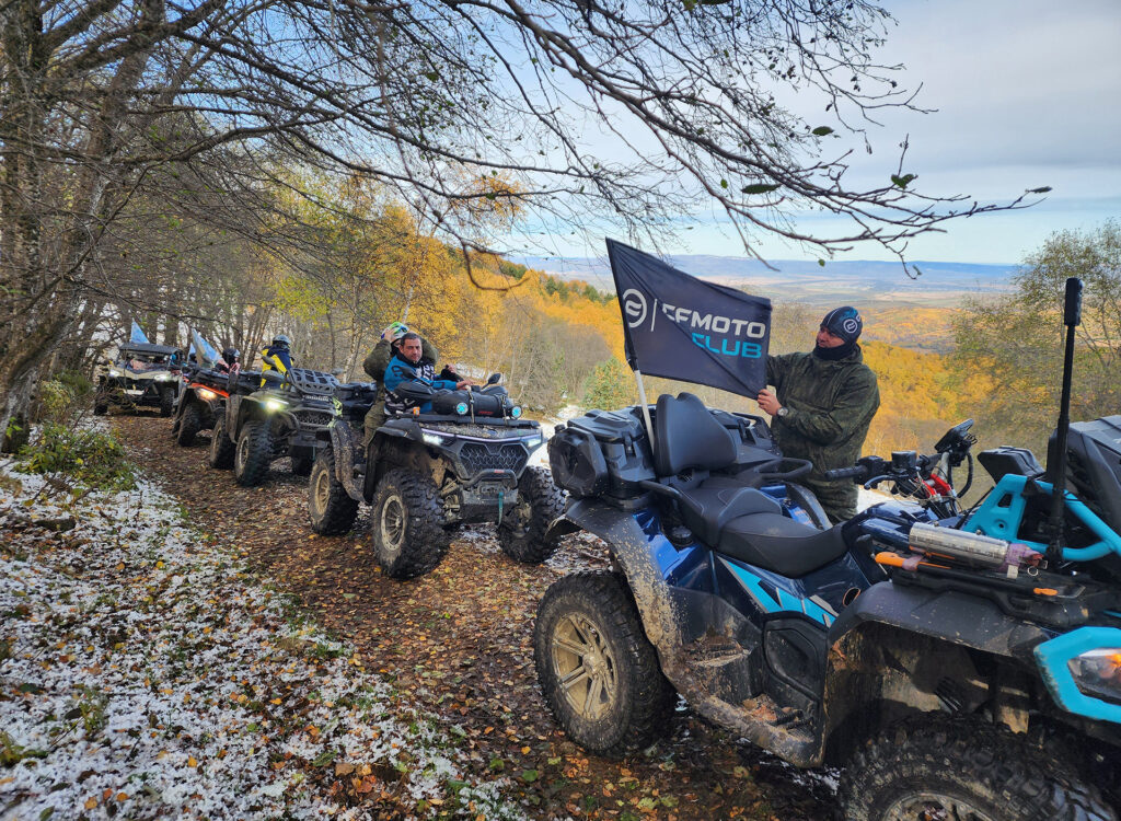 Экспедиция на Кавказ под эгидой CFMOTO‑Club от мотосалона «Discovery»
