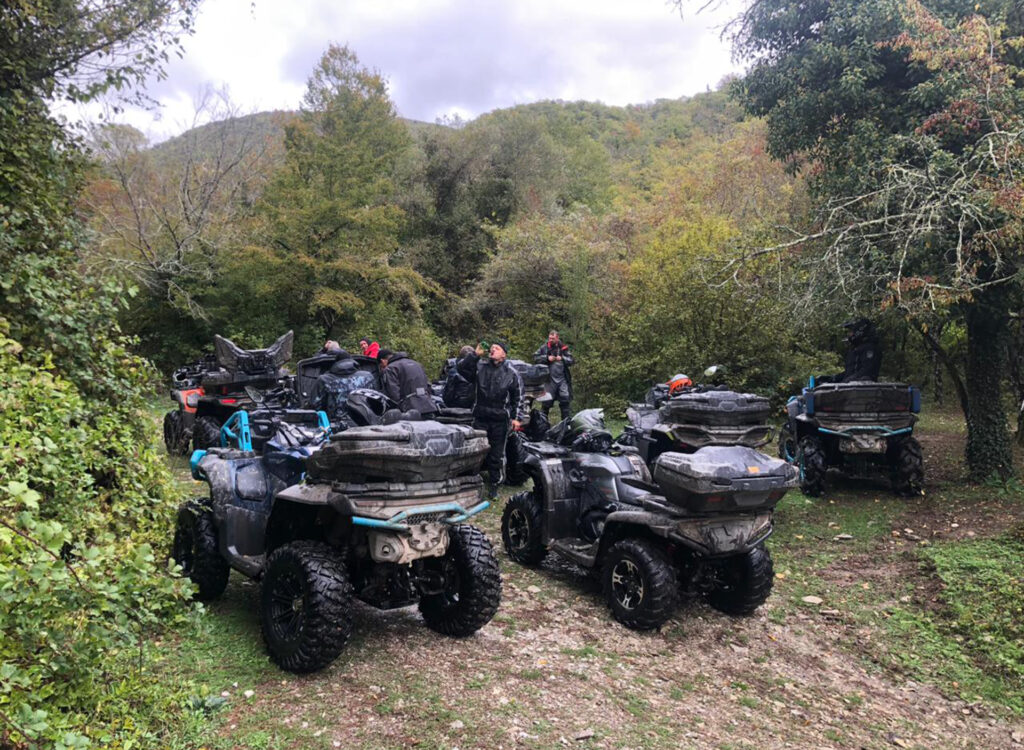 Большая экспедиция на квадроциклах и багги