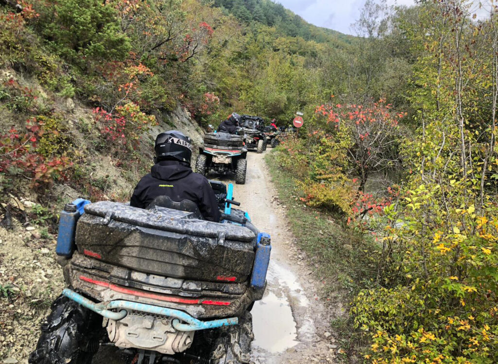 Большая экспедиция на квадроциклах и багги