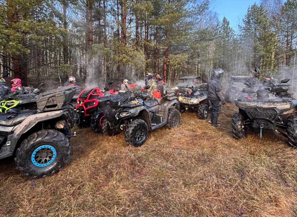 Ноябрьский квадровыезд «Розы Ветров» совместно с коттеджным посёлком «Новое Сёмкино»