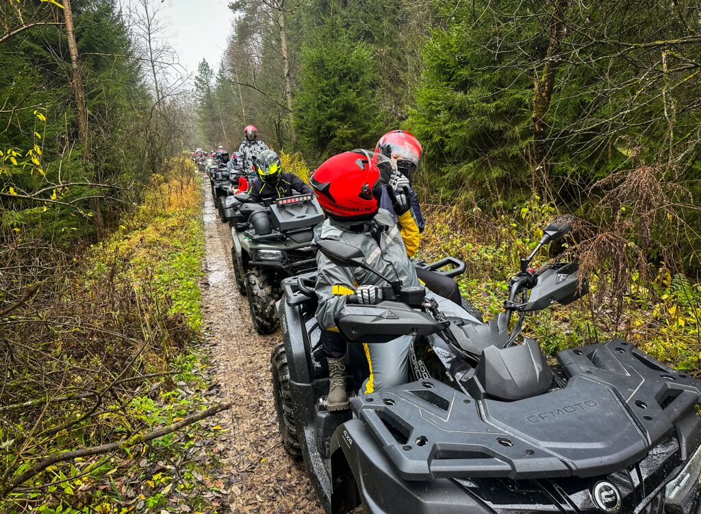 Захватывающий репортаж о поездке на квадроциклах «Не сахарные, не растаем»