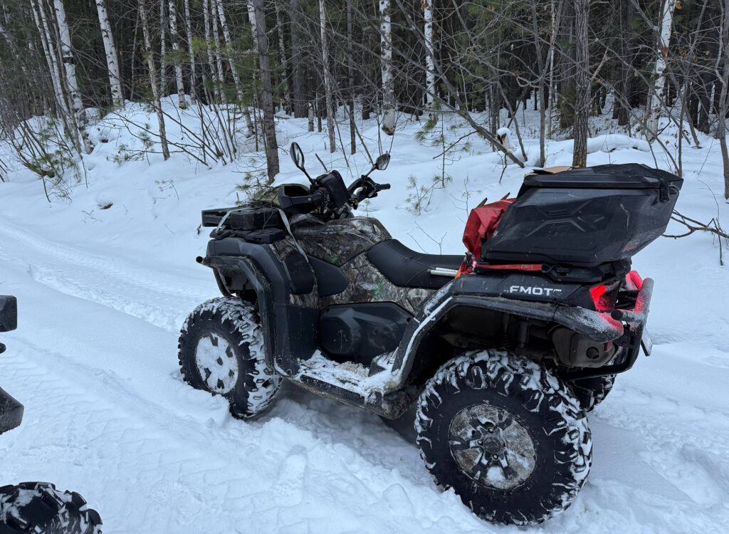Двухдневный выезд к скальнику «Витязь»: зима встречает квадроциклистов