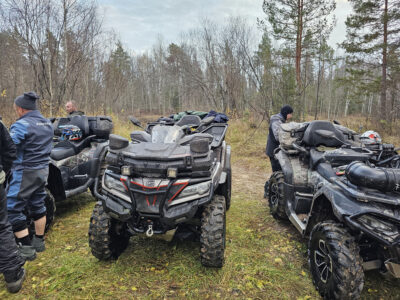 Квадропоход в Марий Эл: болота, броды, ливень