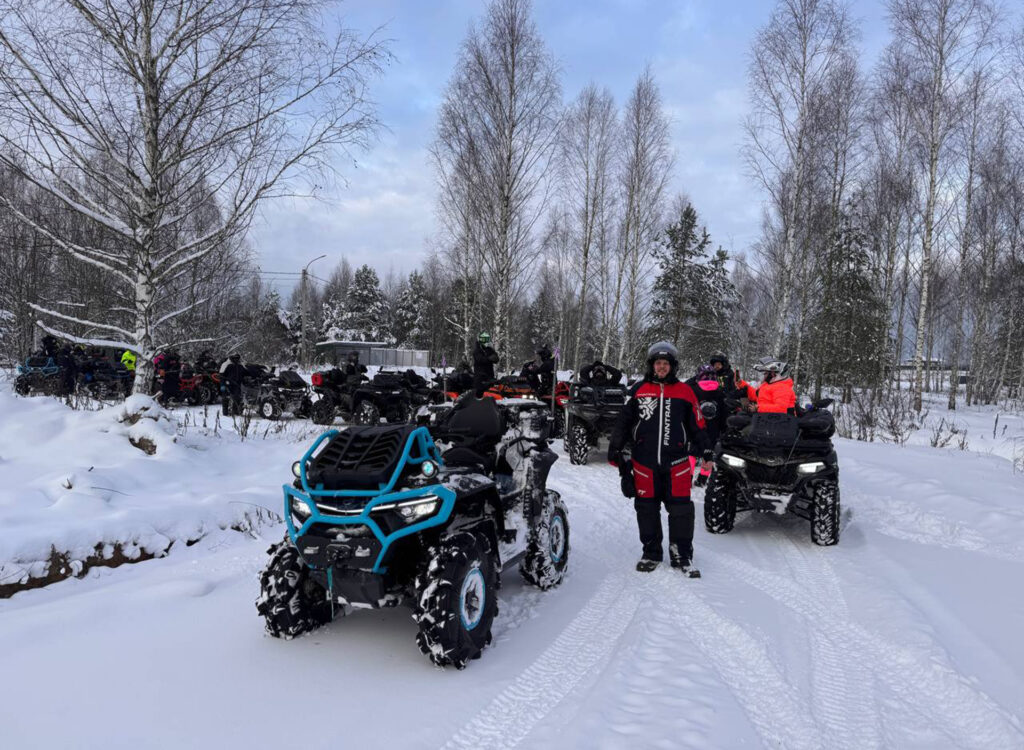 Выезд ATVARMOR CLUB от «Лесной Ласточки» к Оке