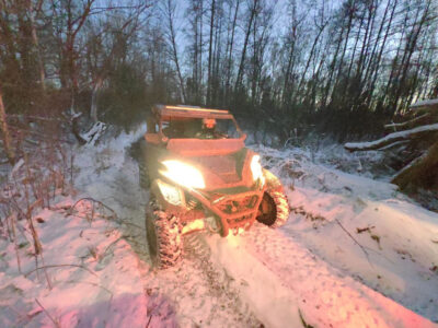 110 км зимнего маршрута на технике CFMOTO с «Розой Ветров»