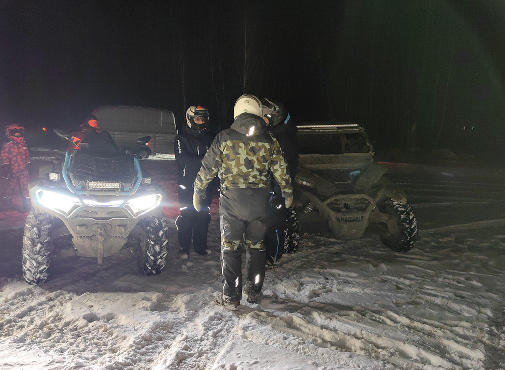 110 км зимнего маршрута на технике CFMOTO с «Розой Ветров»