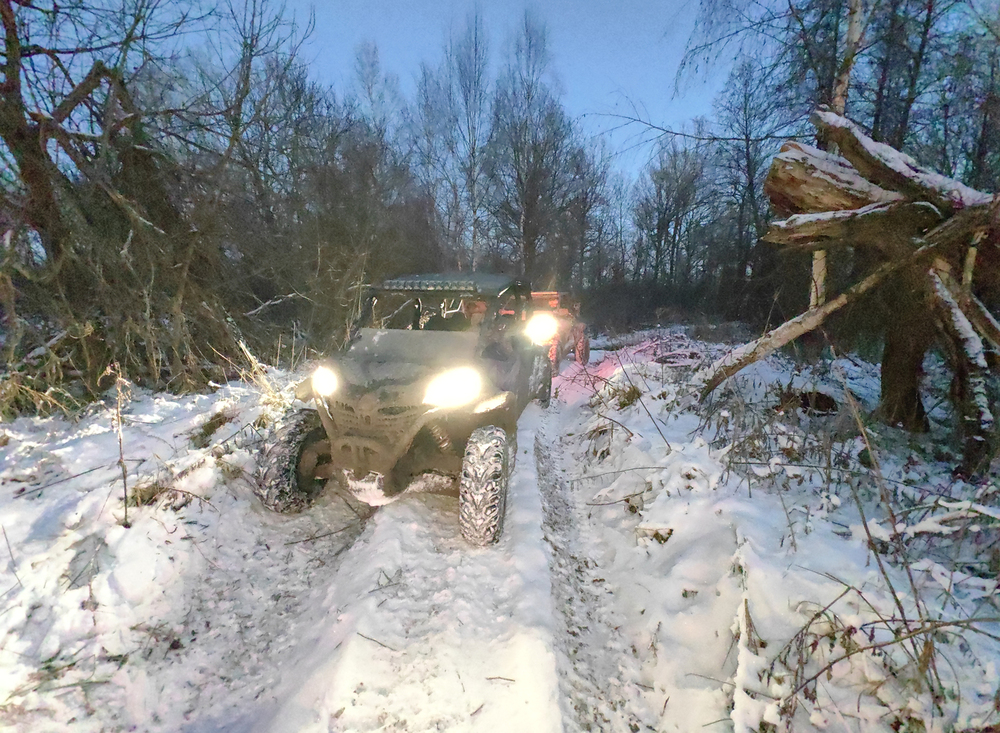 110 км зимнего маршрута на технике CFMOTO с «Розой Ветров»