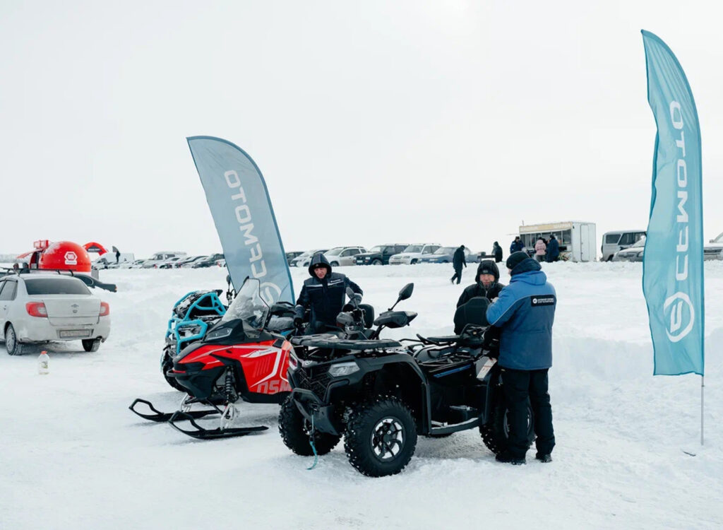 Чемпионат Омской области по трековым гонкам: тест-драйв квадроциклов CFMOTO от «Антикор-Сервис»