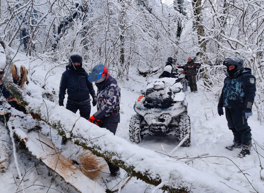 Зимний выезд «Форсажа» по маршруту Геленджик – Архипо‑Осиповка