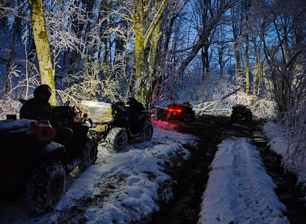 Зимний выезд «Форсажа» по маршруту Геленджик – Архипо‑Осиповка