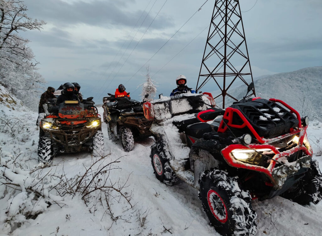 Зимний выезд «Форсажа» по маршруту Геленджик – Архипо‑Осиповка