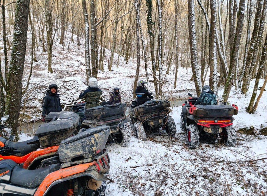 Зимний выезд «Форсажа» по маршруту Геленджик – Архипо‑Осиповка