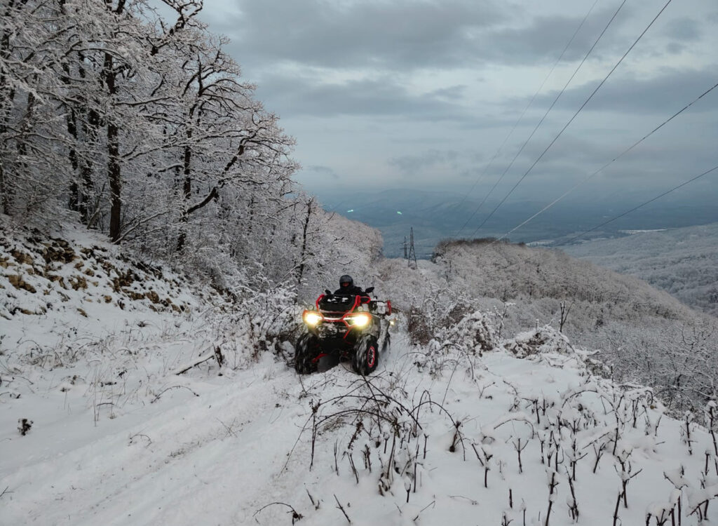 Зимний выезд «Форсажа» по маршруту Геленджик – Архипо‑Осиповка