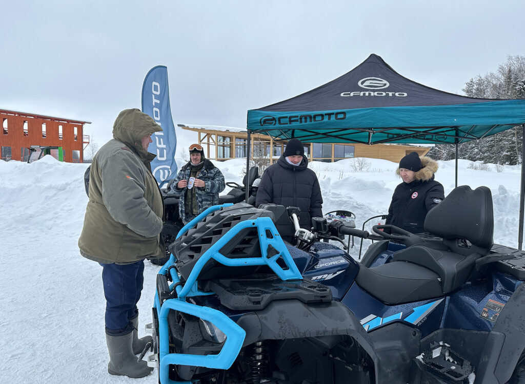 Биатлон, охота и безудержная мощь CFMOTO!