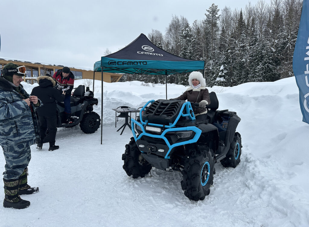 Биатлон, охота и безудержная мощь CFMOTO!