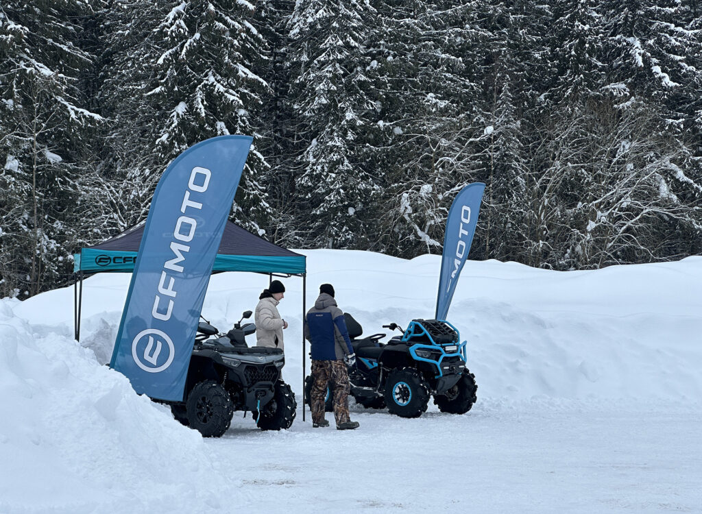 Биатлон, охота и безудержная мощь CFMOTO!