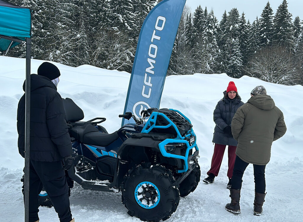 Биатлон, охота и безудержная мощь CFMOTO!