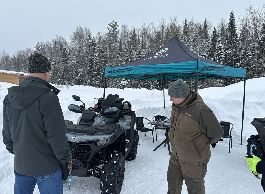 Биатлон, охота и безудержная мощь CFMOTO!