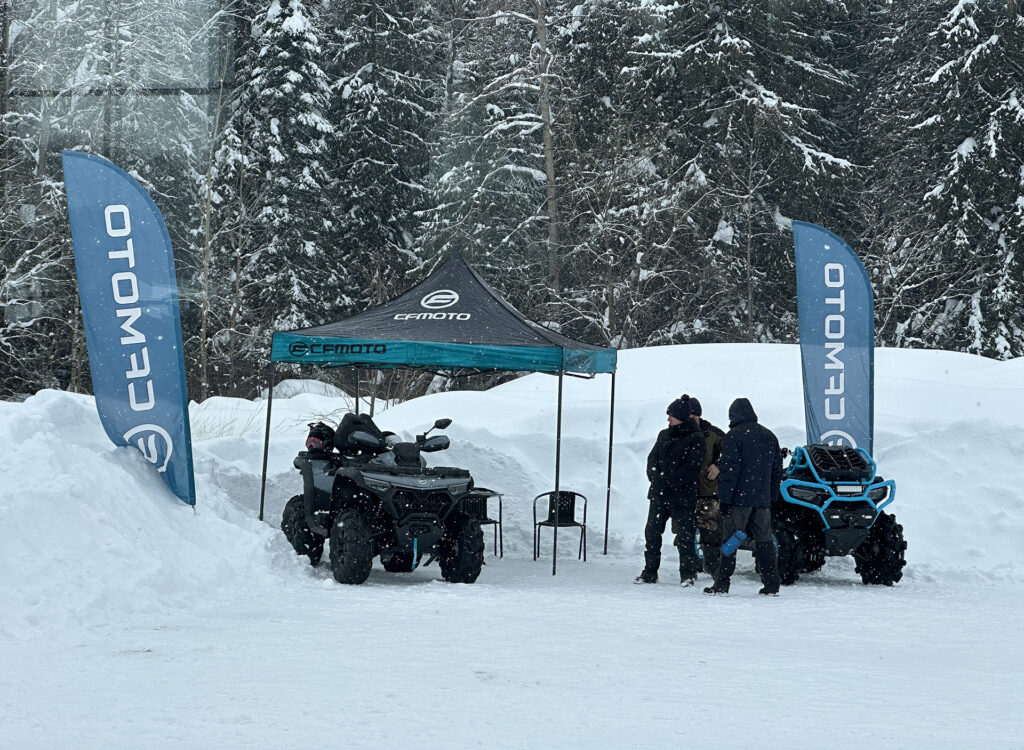 Биатлон, охота и безудержная мощь CFMOTO!