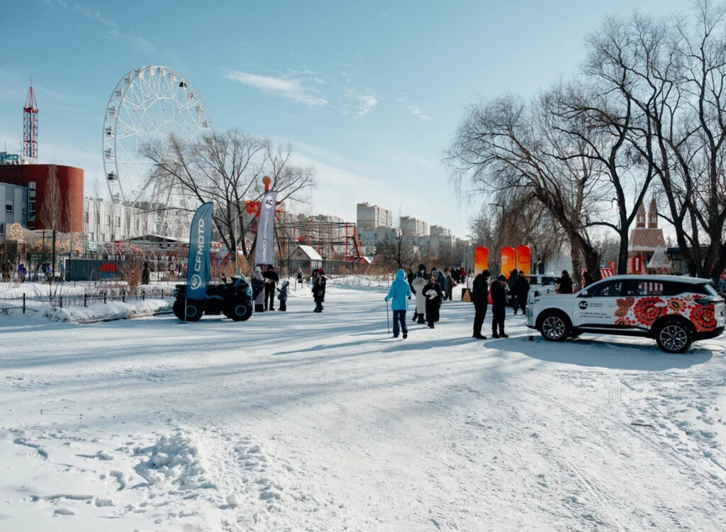 «Антикор-Сервис» на праздновании Масленицы в Омске