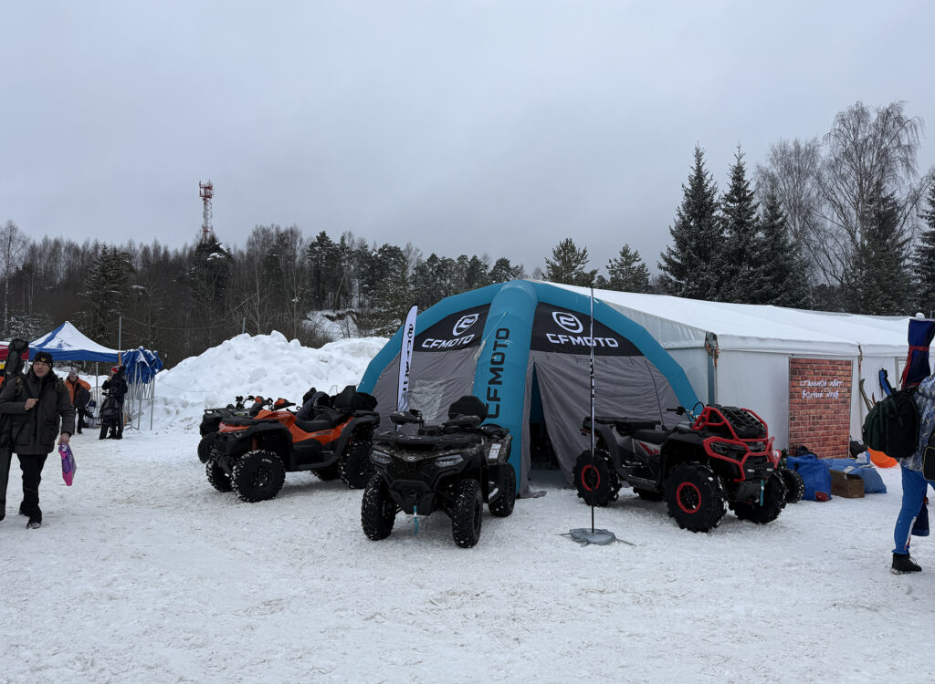 Тест-драйв и презентация техники CFMOTO от мотосалона Discovery на XIX Традиционном Международном Ростех Дёминском марафоне 2026