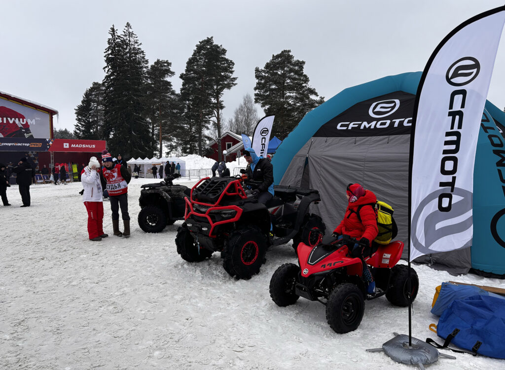 Тест-драйв и презентация техники CFMOTO от мотосалона Discovery на XIX Традиционном Международном Ростех Дёминском марафоне 2026