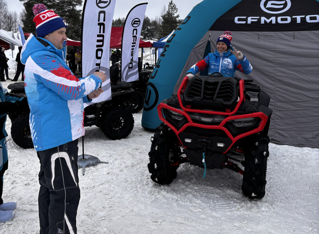 Тест-драйв и презентация техники CFMOTO от мотосалона Discovery на XIX Традиционном Международном Ростех Дёминском марафоне 2026