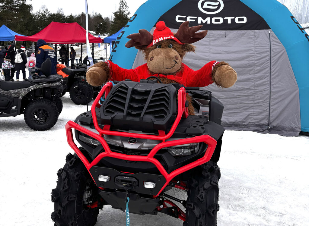 Тест-драйв и презентация техники CFMOTO от мотосалона Discovery на XIX Традиционном Международном Ростех Дёминском марафоне 2026