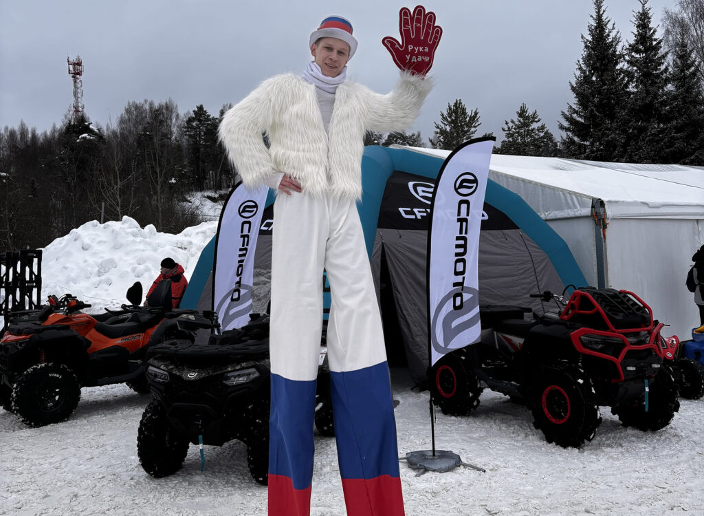 Тест-драйв и презентация техники CFMOTO от мотосалона Discovery на XIX Традиционном Международном Ростех Дёминском марафоне 2026