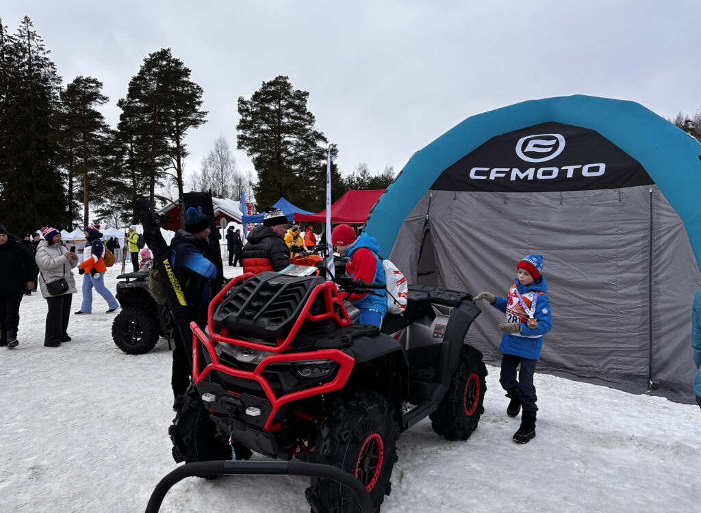 Тест-драйв и презентация техники CFMOTO от мотосалона Discovery на XIX Традиционном Международном Ростех Дёминском марафоне 2026