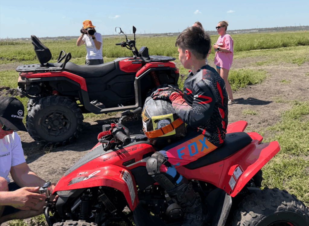 Юный гонщик на CFMOTO CFORCE 110 завоевал призовое место на «Кубке Киммерии» в Ростовской области