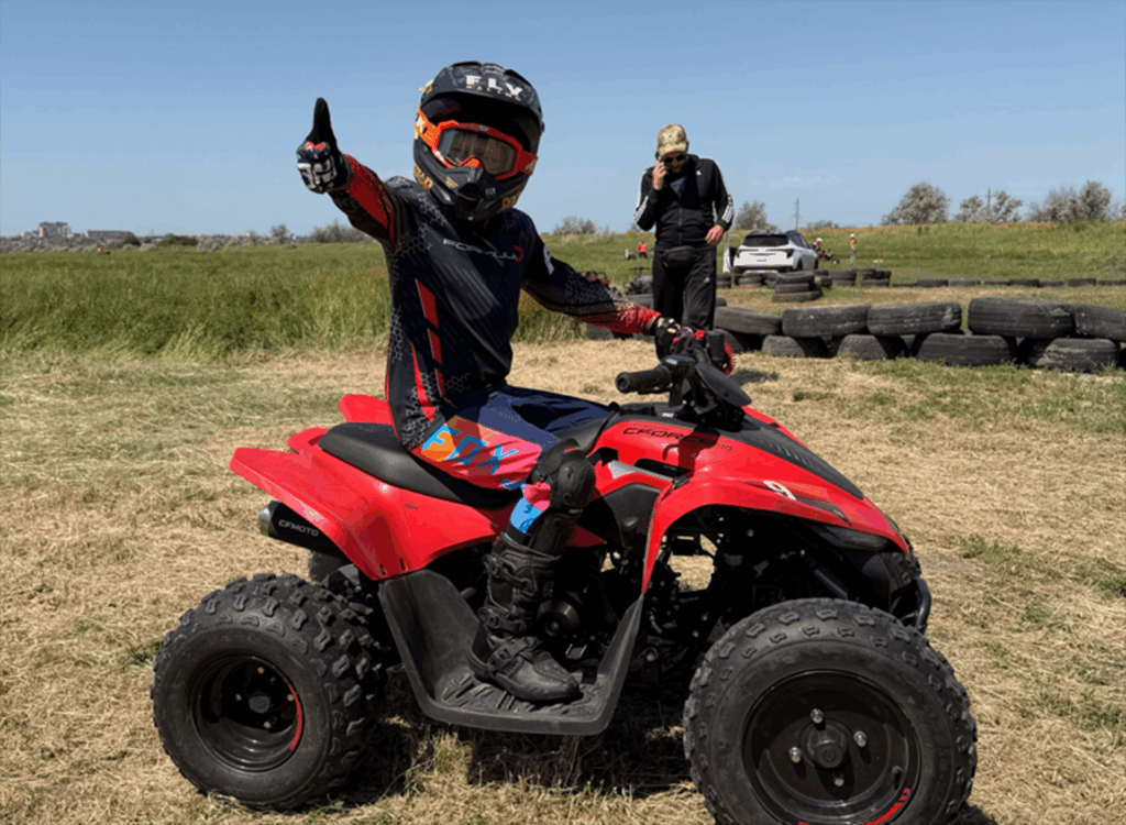 Юный гонщик на CFMOTO CFORCE 110 завоевал призовое место на «Кубке Киммерии» в Ростовской области