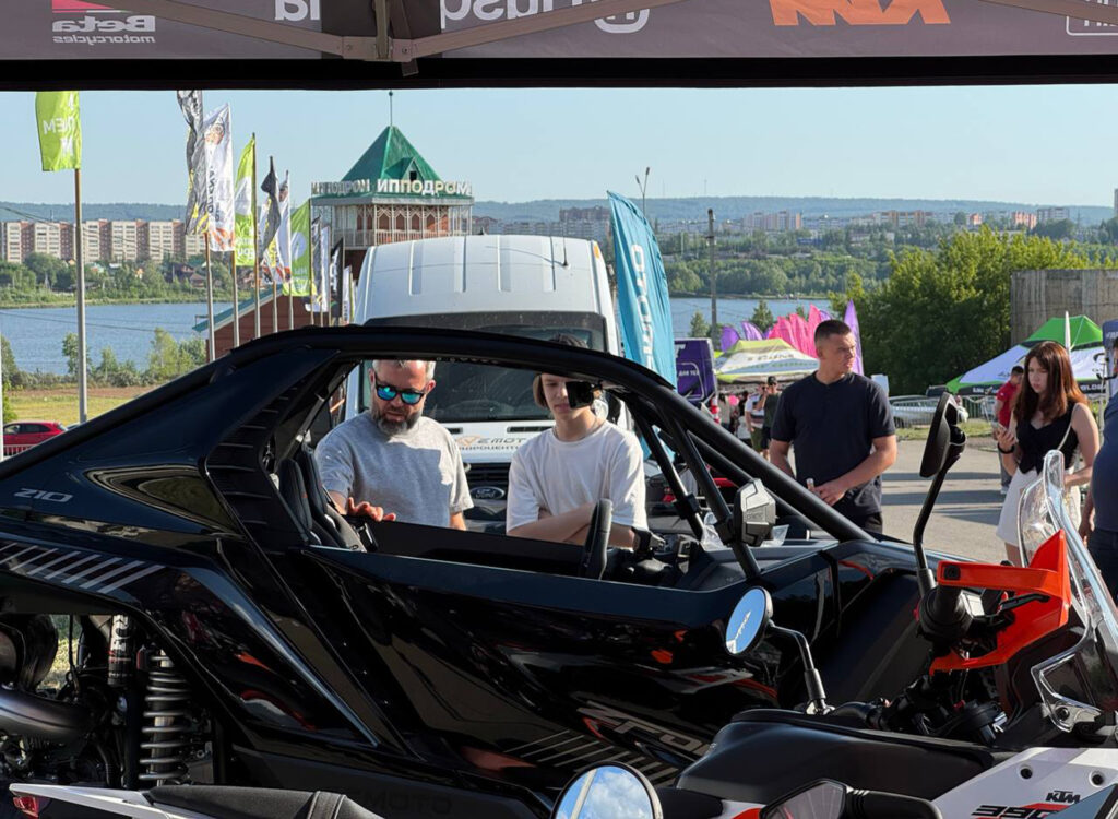 «В поисках нефти»: «КВАДРОЦЕНТР DRIVEMOTO» представил новинки CFMOTO на чемпионате Татарстана по эндуро