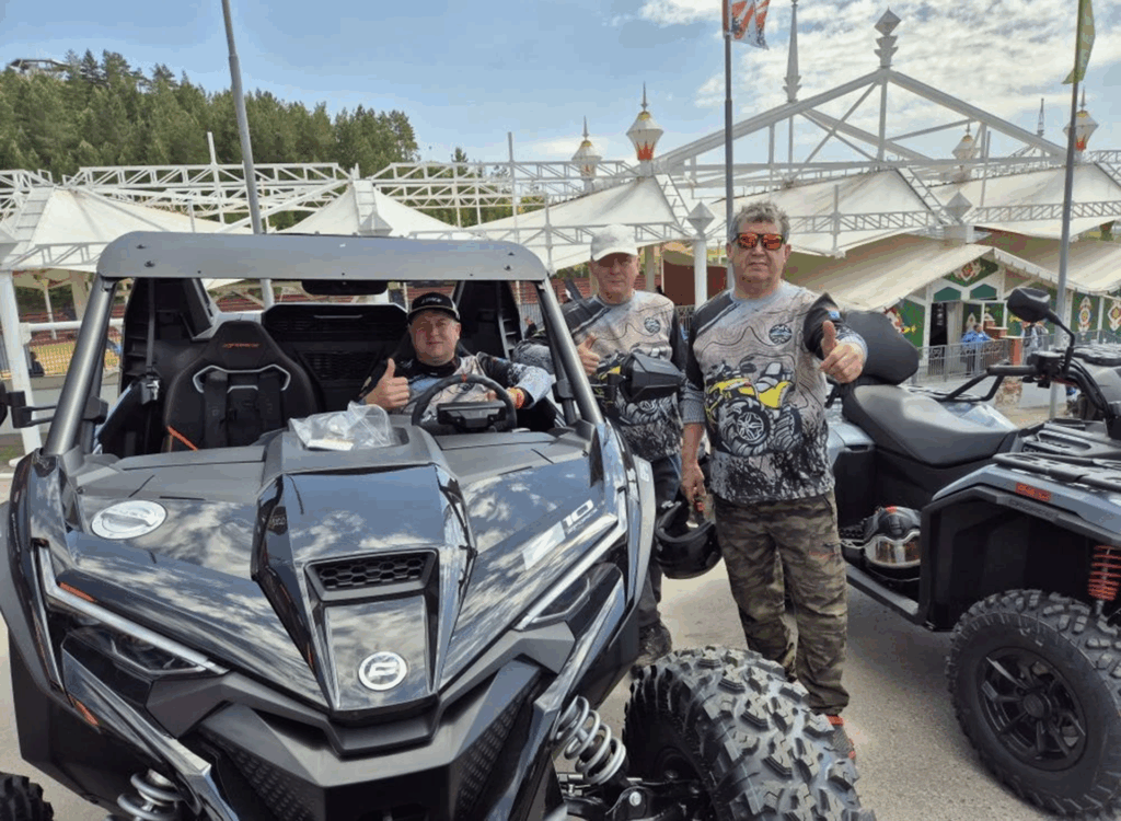 «В поисках нефти»: «КВАДРОЦЕНТР DRIVEMOTO» представил новинки CFMOTO на чемпионате Татарстана по эндуро
