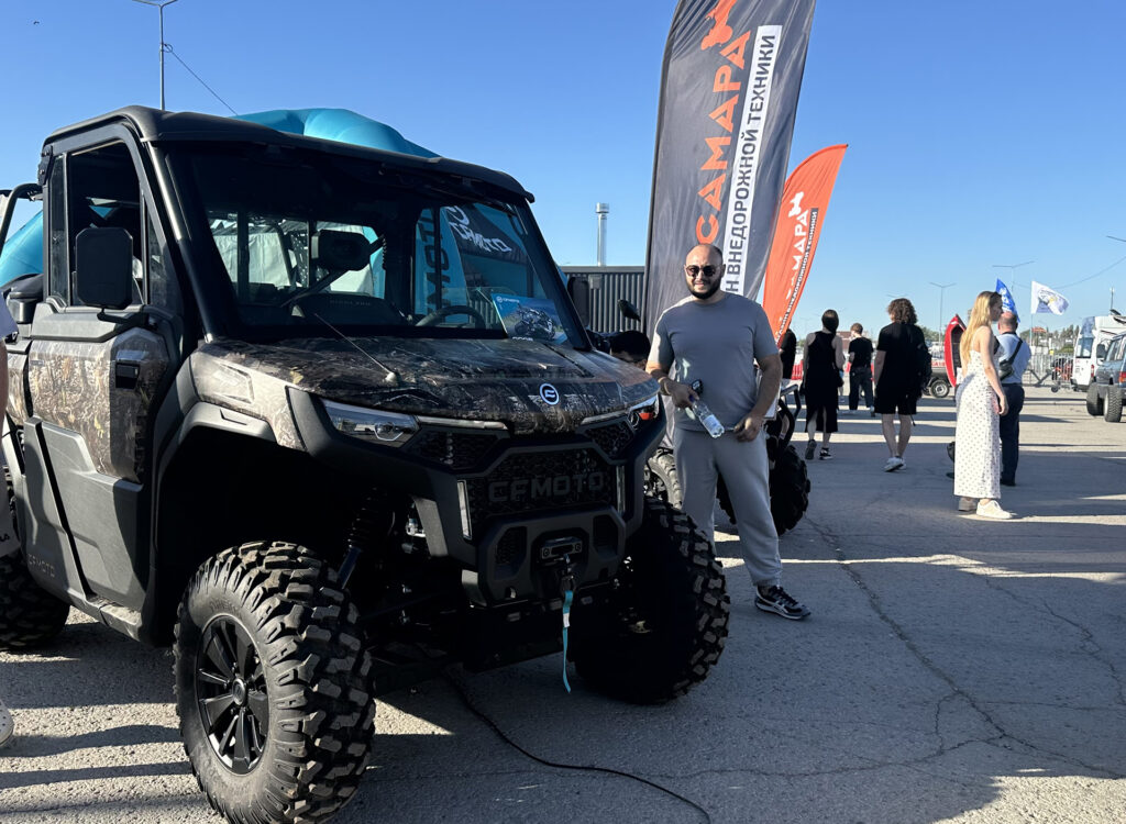 Дилерский центр «АТВ-Самара» представил полную линейку CFMOTO на фестивале «ТурПритяжение»
