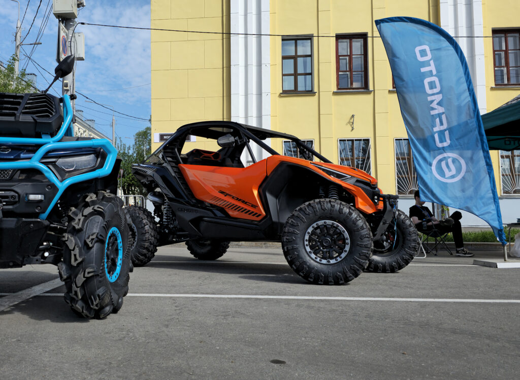 Выставка техники CFMOTO на открытии мотосезона-2026