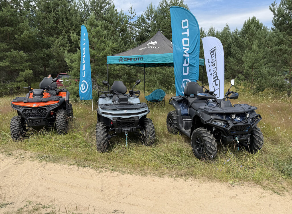 «Зеленый Свет» на BIRTHDAY PARTY: новинки CFMOTO и летний драйв на берегу озера