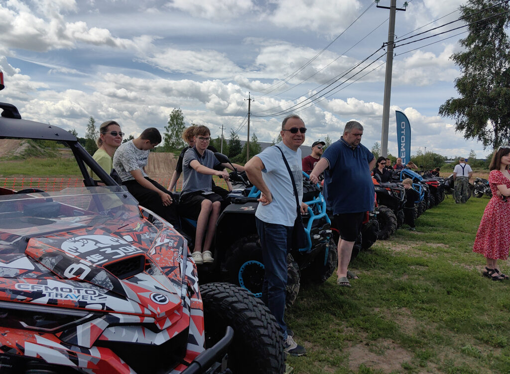 «Роза ветров» открыла CFMOTO EXPERIENCE в Рязани: 300 человек, море драйва и техника, покоряющая бездорожье!