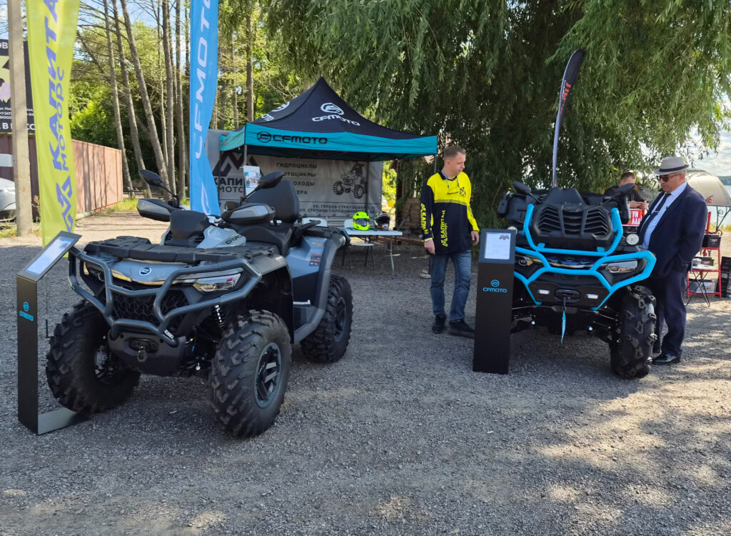 CFMOTO на фестивале «АВТОИСТОРИЯ – ЧЕРНОЗЕМЬЕ» в Воронеже