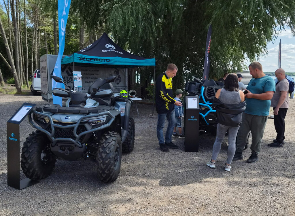 CFMOTO на фестивале «АВТОИСТОРИЯ – ЧЕРНОЗЕМЬЕ» в Воронеже