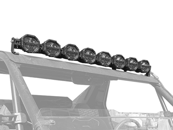 Светодиодная фара AURORA (разборная цветная)  ALO-W-4-R12T3-AW-D8