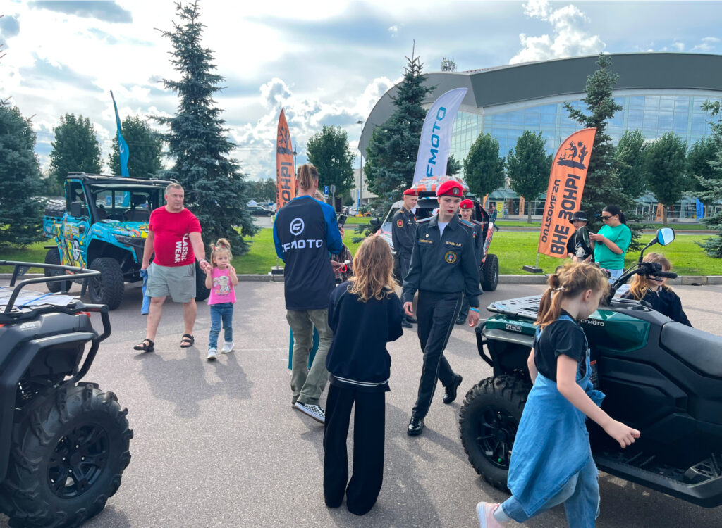 «Олимпмото» представила технику CFMOTO на событии «Трасса 001» в Санкт-Петербурге