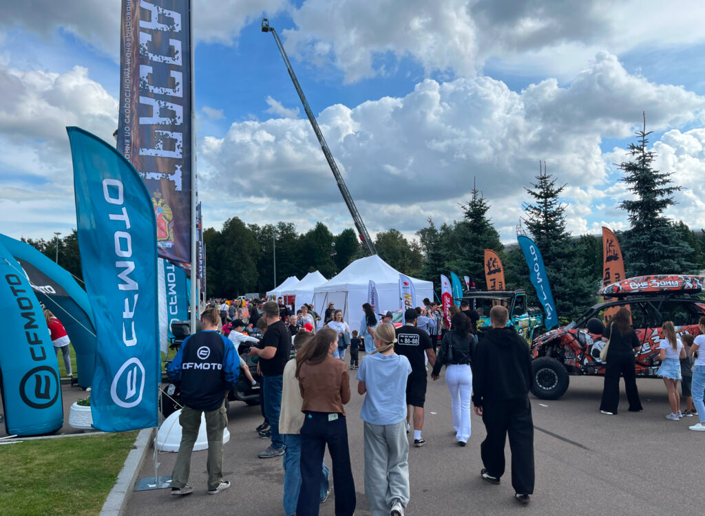 «Олимпмото» представила технику CFMOTO на событии «Трасса 001» в Санкт-Петербурге