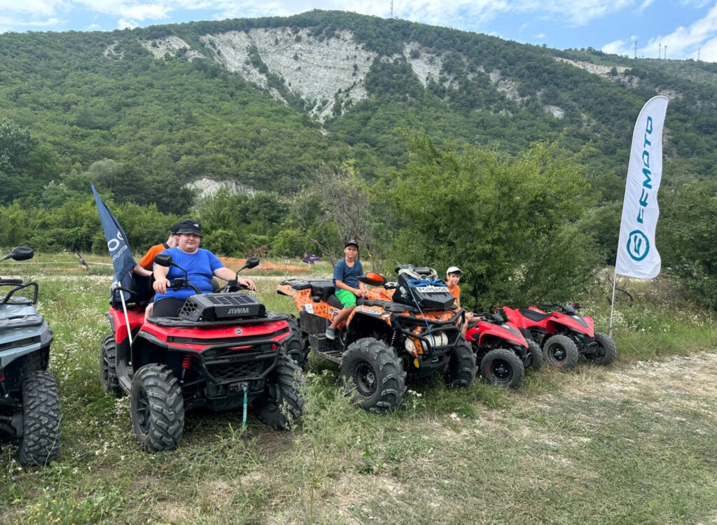 «Форсаж» провел открытую тренировку и тест-драйв CFMOTO в экстрим-парке «Геленджик»