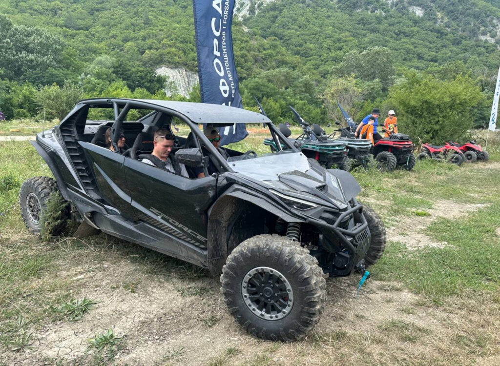 «Форсаж» провел открытую тренировку и тест-драйв CFMOTO в экстрим-парке «Геленджик»