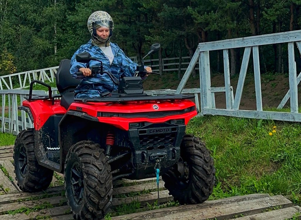 Презентация и тест-драйв новинки CFMOTO CFORCE 650 EPS в «АВТО69»